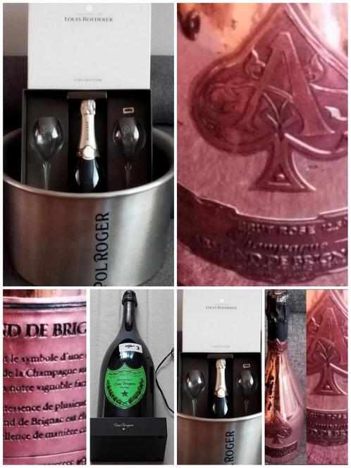 CHAMPAGNE(s) 1 ARMAND de BRIGNAC ROSÉ + 1 Jij en ik? +++, Verzamelen, Wijnen, Zo goed als nieuw, Champagne, Ophalen
