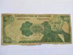 Venezuela 20 Bolívares 1992, Timbres & Monnaies, Billets de banque | Amérique, Amérique du Sud, Envoi