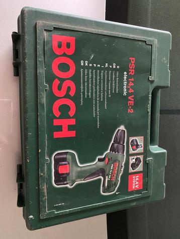 Opbergdoos voor Bosch schroefmachine PSR 14.4VE2 beschikbaar voor biedingen