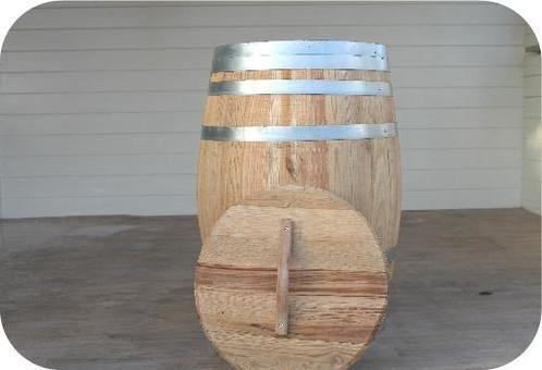 Wijnvaten, wijnvat, whiskyvaten, regenton 20 - 225 liter, Tuin en Terras, Regentonnen