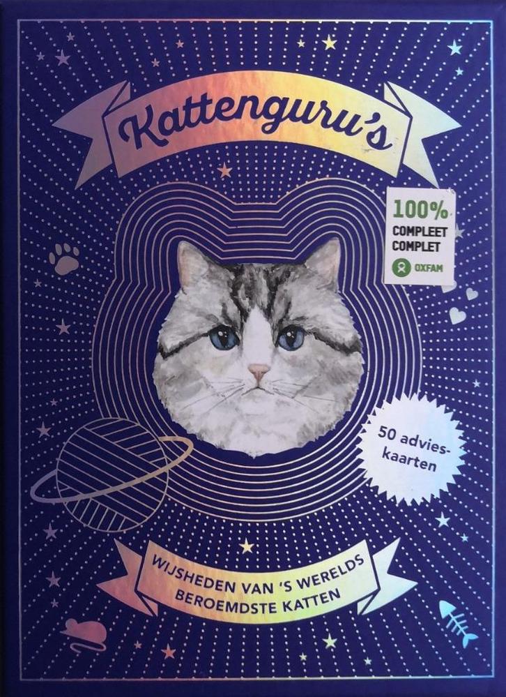 KATTENGURU's - Wijsheden van 's werelds beroemdste katten, Diversen, Overige Diversen, Zo goed als nieuw, Ophalen of Verzenden