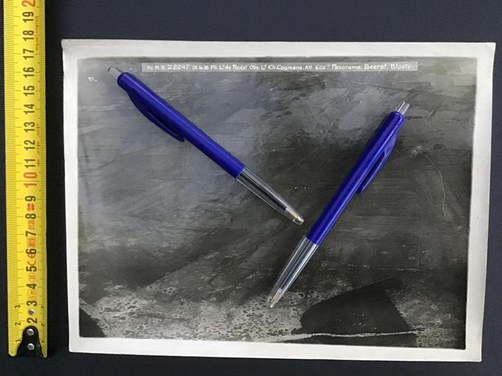 Photo aérienne militaire belge originale  Guerre  Dixmude, Collections, Objets militaires | Général, Enlèvement ou Envoi