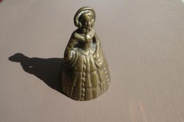 Ancienne Petite Clochette de Table en Bronze / H. 9 cm., Enlèvement, Bronze