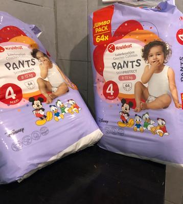 Luierbroekjes maat 4, 106 stuks beschikbaar voor biedingen