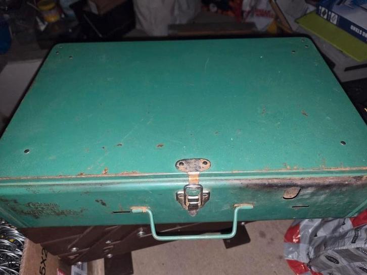 Rechaud coleman dual fuel (2 brûleurs en malette verte), Caravanes & Camping, Outils de camping, Enlèvement