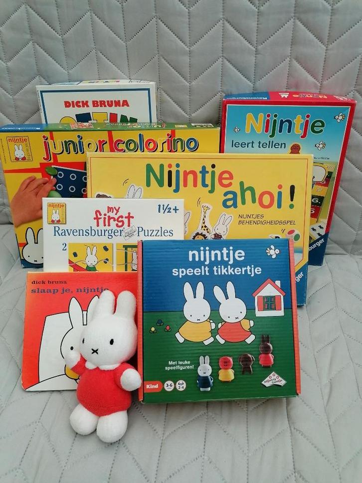 Nijntje pakket, Kinderen en Baby's, Speelgoed | Babyspeelgoed, Zo goed als nieuw, Ophalen of Verzenden