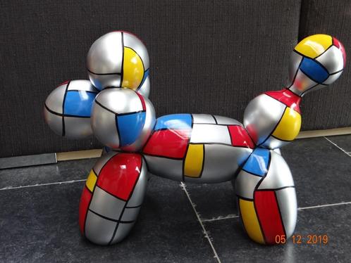 balloon dog  mondriaan ( naar  jeff koons ) prijsverlaging, Antiek en Kunst, Antiek | Brons en Koper, Koper, Ophalen