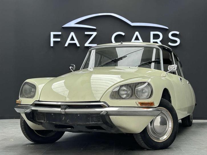 Citroën DS 9 D Special (bj 1973), Auto's, Oldtimers, Bedrijf, Te koop, Lederen bekleding, Metaalkleur, Citroën, Benzine, Berline