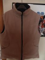 Blouson Réversible double face sans manches T:S/M, Enlèvement ou Envoi, Taille 38/40 (M), Brun