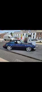 Porsche 964 Coupé Carrera 4 Manueel 11/1990, 4 zetels, Blauw, Leder, Handgeschakeld