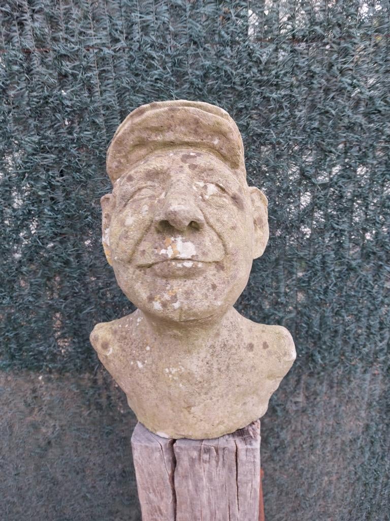 Man met de pet, Ophalen, Beton