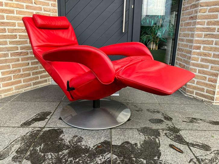 Jori Symmhony relax medi mono-move Celia Cherry incl hoofdk, Huis en Inrichting, Zetels | Voetbanken en poefs, Ophalen of Verzenden