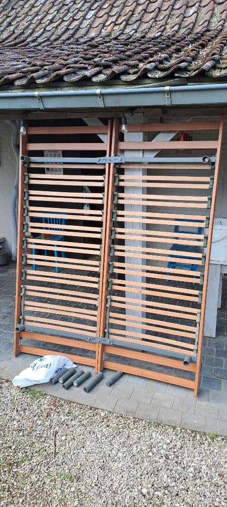 Gratis Lattenbodem 160 x 200, Huis en Inrichting, Slaapkamer | Matrassen en Bedbodems, Ophalen, Gebruikt, Tweepersoons, Bedbodem