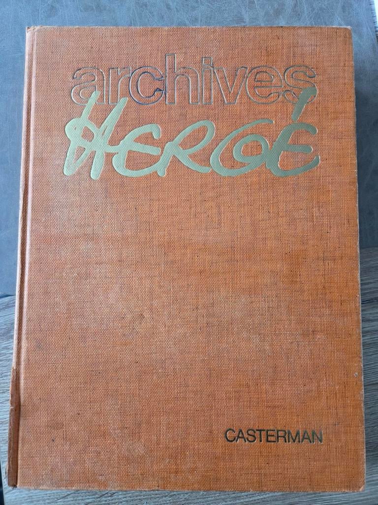 Tintin  archives Hergé 1973, Ophalen