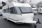 Mooie 4pers.Hobby met airco, voortent, TV, BADKAMERCARAVAN, Rondzit, Hobby, Tot en met 4, 2 aparte bedden