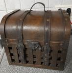 Bruine sierkoffer, Teck, Moins de 50 cm, Enlèvement ou Envoi, Comme neuf