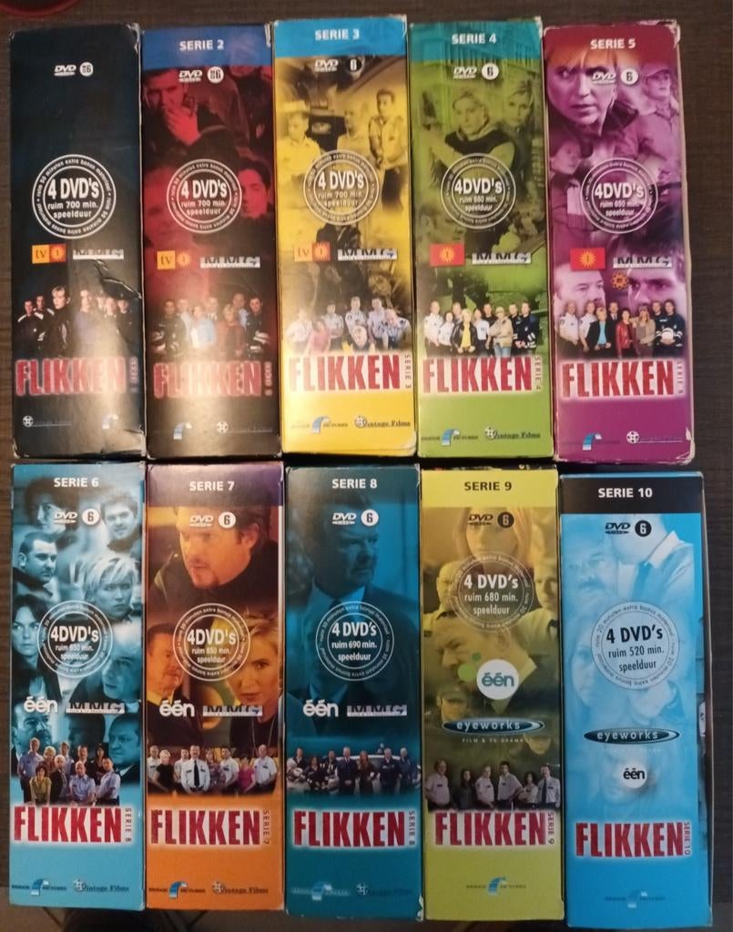 Dvd complete reeks Flikken, Cd's en Dvd's, Ophalen of Verzenden