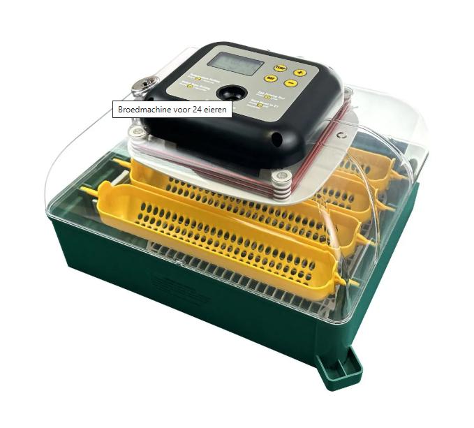 MS Broedmachine 24 eieren met automatisch keersysteem, Animaux & Accessoires, Volatiles | Accessoires, Enlèvement ou Envoi, Couveuse