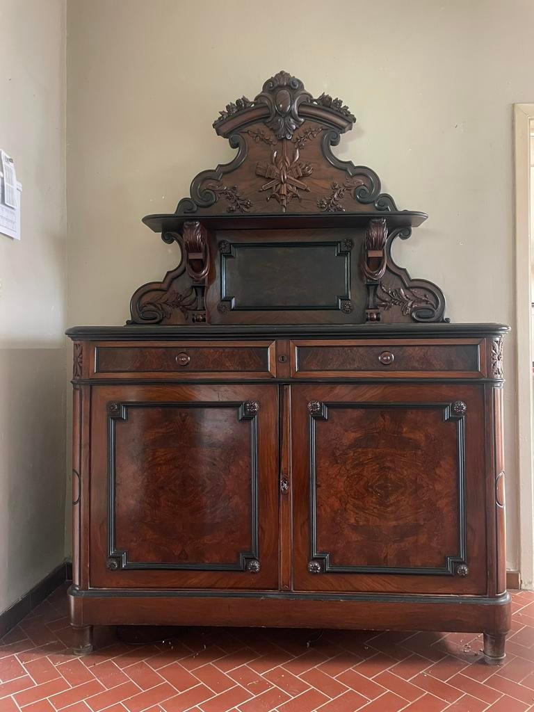 Groot historisch buffet, Ophalen