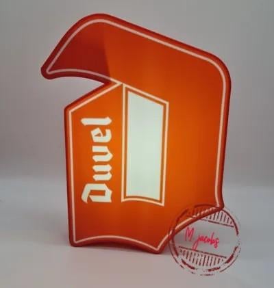 Lampe Duvel avec éclairage LED., Collections, Marques & Objets publicitaires, Neuf, Table lumineuse ou lampe (néon), Enlèvement ou Envoi