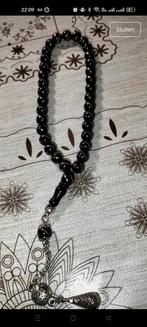 Tesbih 9/9mm Russische Oltu met stalen bewerking en enkele s, Enlèvement ou Envoi