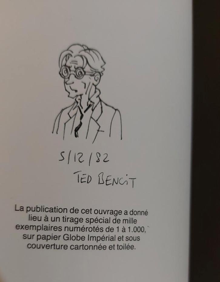 DÉDICACE DE TED BENOIT ." BERCEUSE ÉLECTRIQUE " EO TBE, Livres, BD, Utilisé, Une BD, Enlèvement ou Envoi