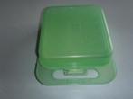 Tupperware picknickbox, Ophalen of Verzenden, Zo goed als nieuw, Groen, Bus of Trommel