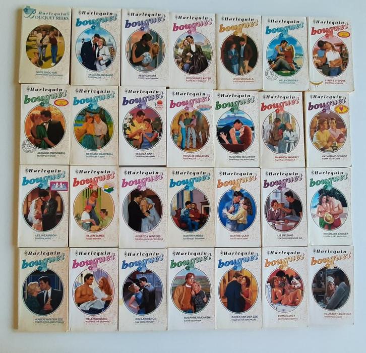 Pockets Harlequin Bouquet reeks nrs. 1-1999, Boeken, Romans, Gelezen, Ophalen of Verzenden