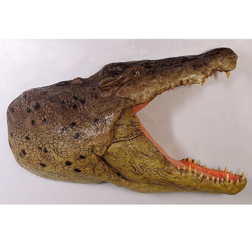 Crocodile pour le mur 128 cm - décoration en crocodile, Enlèvement, Neuf