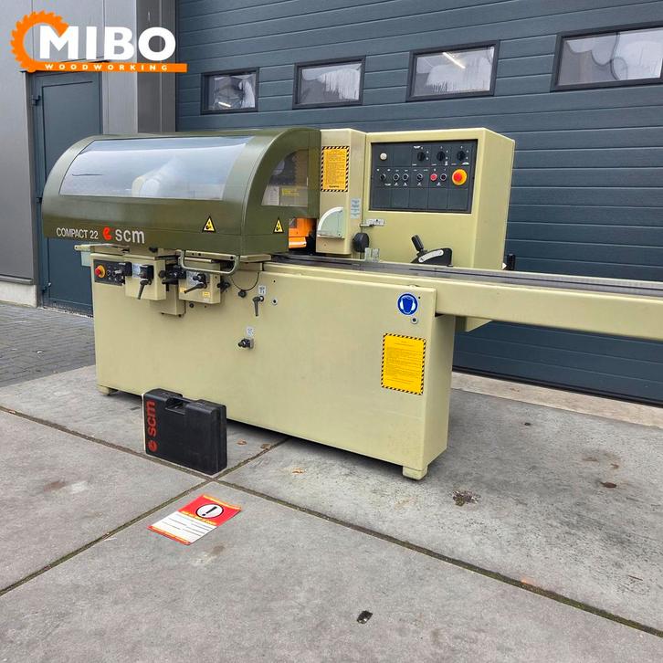 SCM Vierzijdige schaafbank tersa messen top staat ***, Doe-het-zelf en Bouw, Schaafmachines, Ophalen of Verzenden