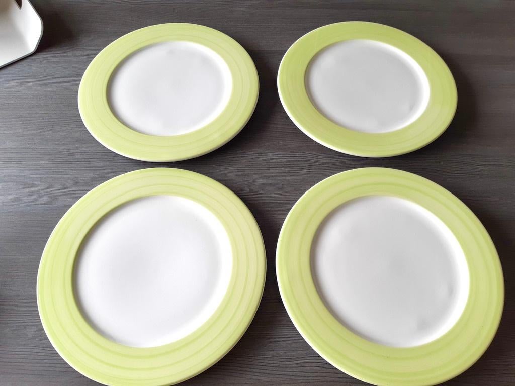 4 grote borden, Huis en Inrichting, Keuken | Servies, Ophalen, Nieuw, Bord(en)