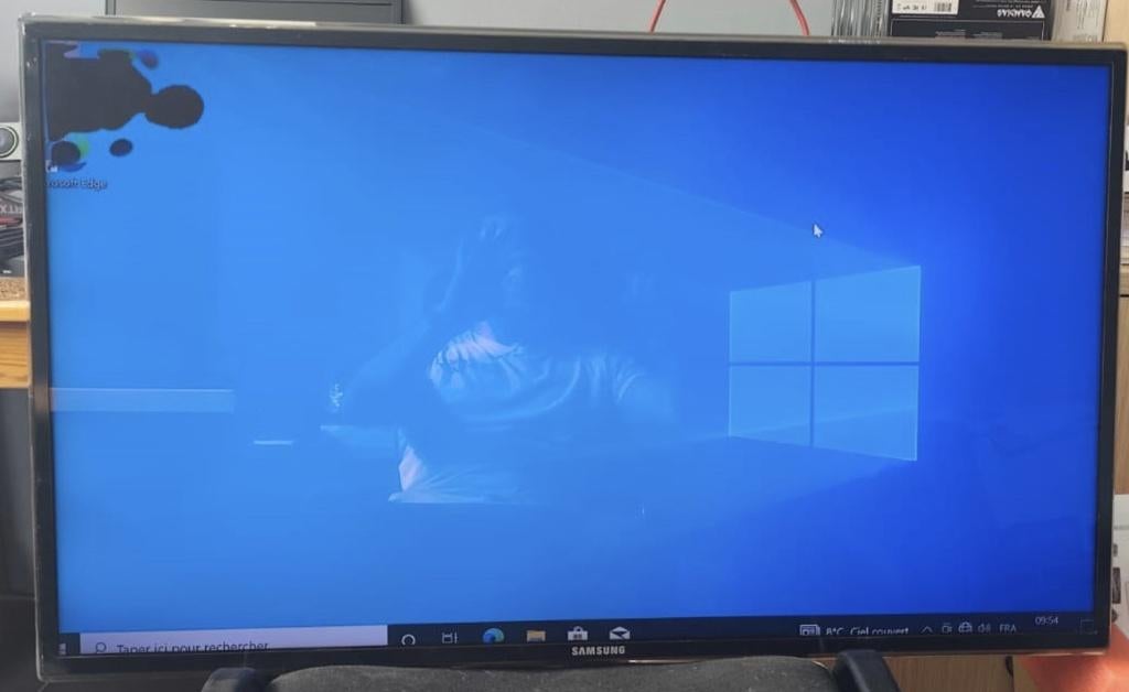 Smart TV Samsung 40" UE40D6500 (avec tâche), Ophalen, Samsung, 100 cm of meer, Smart TV