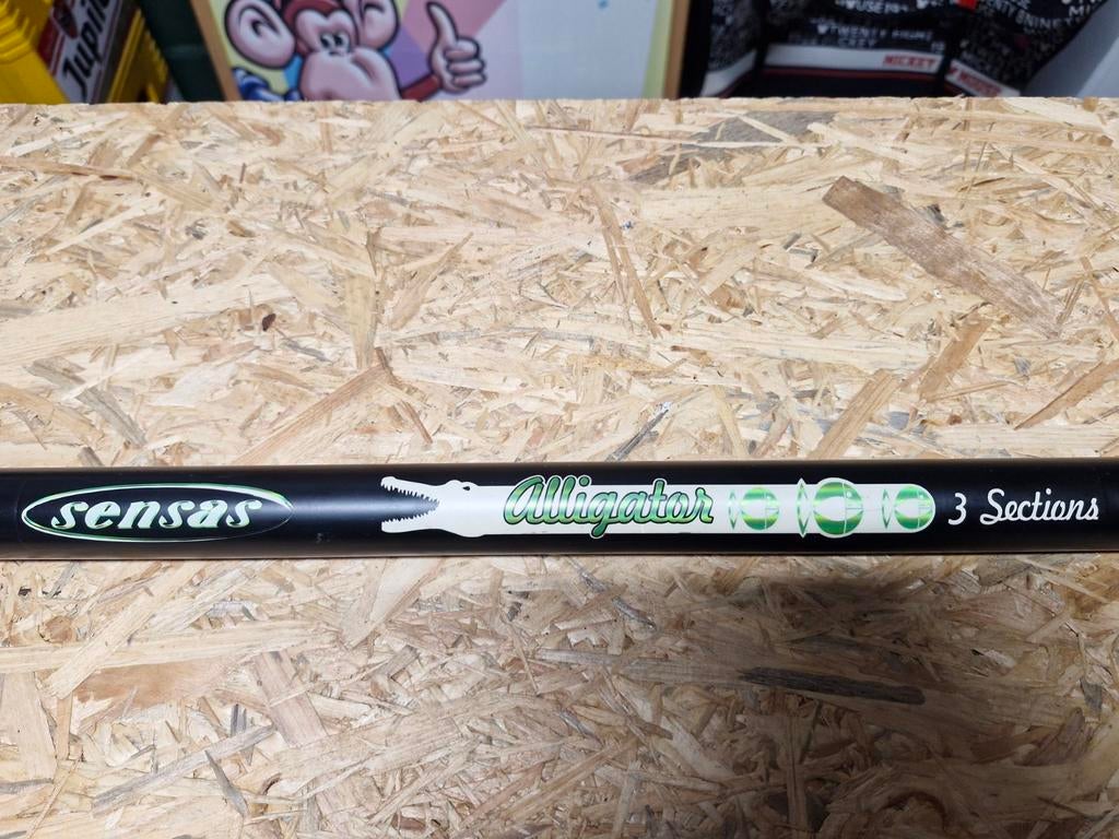 sensas alligator schepnet, Ophalen, Gebruikt