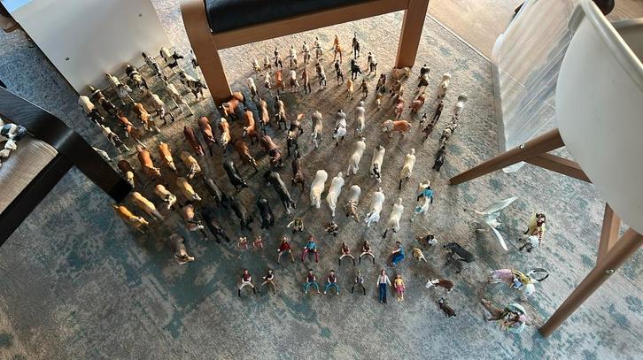 Schleich paarden te koop!, Verzamelen, Speelgoed, Zo goed als nieuw, Ophalen of Verzenden