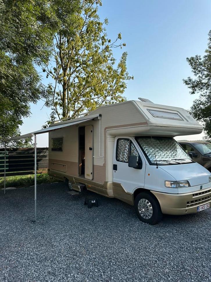 Camping car pret à immatriculer, Caravans en Kamperen, Mobilhomes, Particulier, tot en met 5, Alkoof, Fiat, Diesel, Handgeschakeld