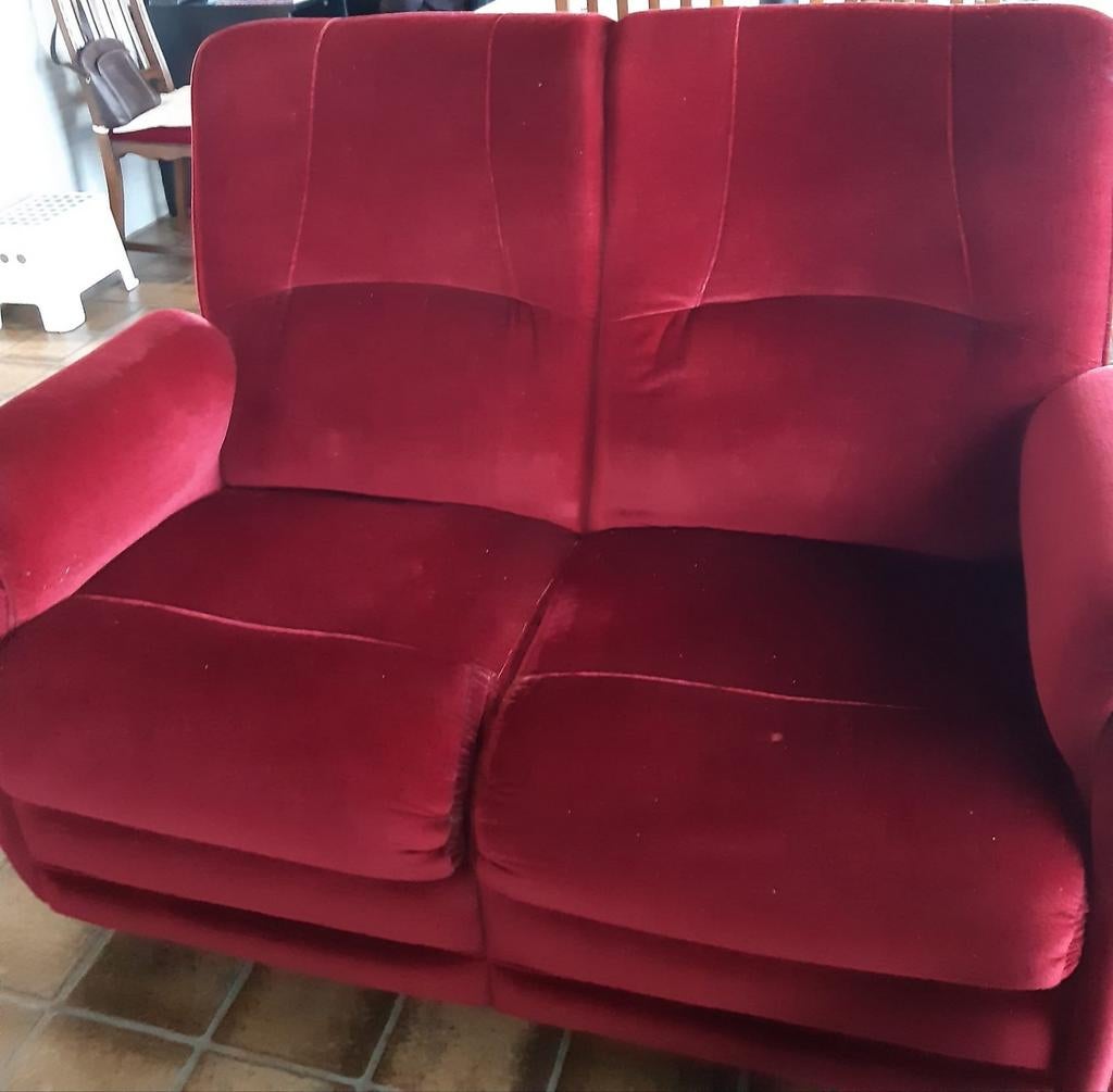 3-2-1 Salon en Mohair, Maison & Meubles, Canapés | Sofas & Chaises Longues, Enlèvement