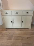 Stijlvol Landelijk Dressoir, Gebroken Wit, Ophalen, 100 tot 150 cm, Zo goed als nieuw, 25 tot 50 cm