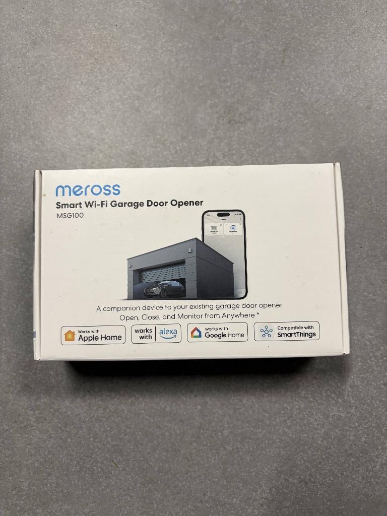Meross Smart Wi-Fi Garage Door Opener MSG100, Ophalen, Nieuw, Overige typen