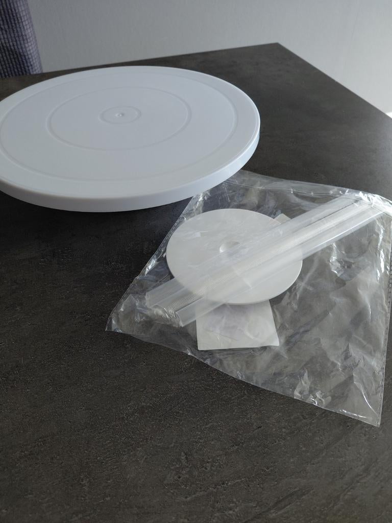 Draaitafel/lamineertafel voor taarten, Hobby en Vrije tijd, Taarten en Cupcakes maken, Taarten, Ophalen of Verzenden