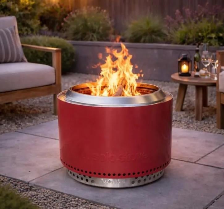 Solo Stove vuurkorf rood Yukon 2.0, Ophalen of Verzenden, Nieuw