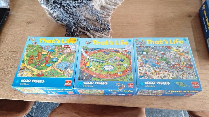 Puzzel, Hobby en Vrije tijd, Denksport en Puzzels, Zo goed als nieuw, Legpuzzel, 500 t/m 1500 stukjes, Ophalen