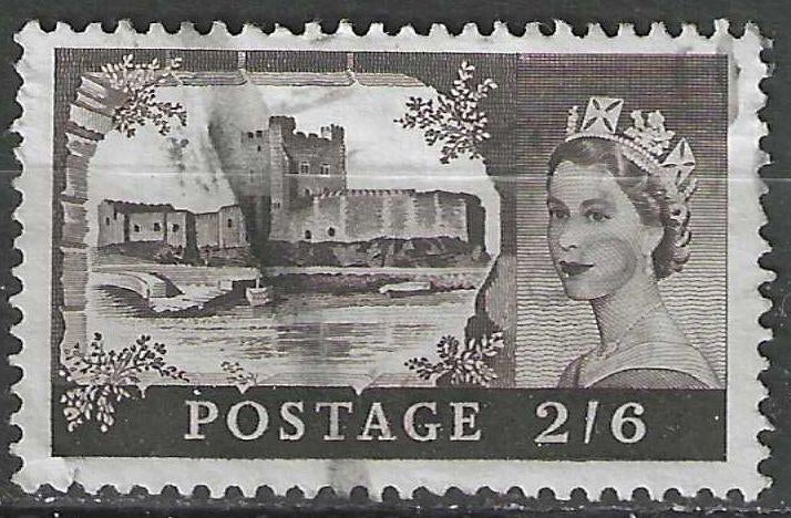 Groot-Brittannie 1955 - Yvert 283 - Carrickfergus (ST), Postzegels en Munten, Postzegels | Europa | UK, Verzenden, Gestempeld