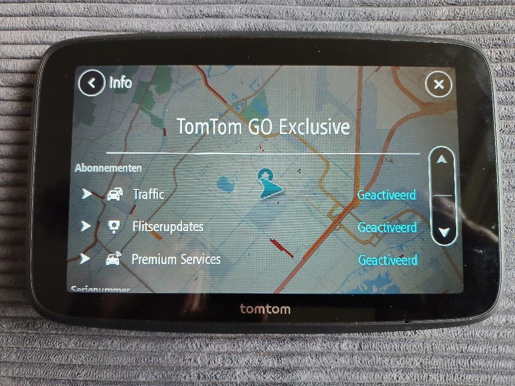 TomTom Go Exclusive Premium Pack 7 Inch Navigatie World Maps, Auto diversen, Autonavigatie, Zo goed als nieuw, Ophalen of Verzenden