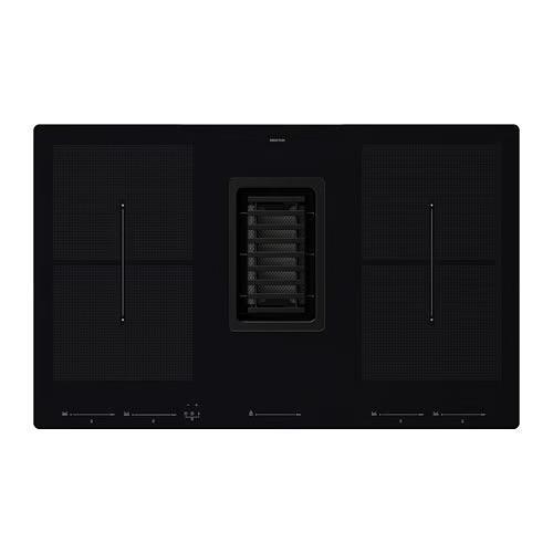IKEA FÖRDELAKTIG inductiekookplaat afzuigkap 83cm, Elektronische apparatuur, Kookplaten, Nieuw, Inbouw, Inductie, 4 kookzones