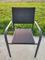 10 chaises de jardin élégantes en aluminium, Tuin en Terras, Tuinstoelen, Ophalen, Zo goed als nieuw, Aluminium, Stapelbaar