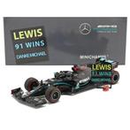 Lewis Hamilton Mercedes F1 Team W11 91st Victory 2020 1:18, Ophalen of Verzenden, Nieuw, Auto, MiniChamps