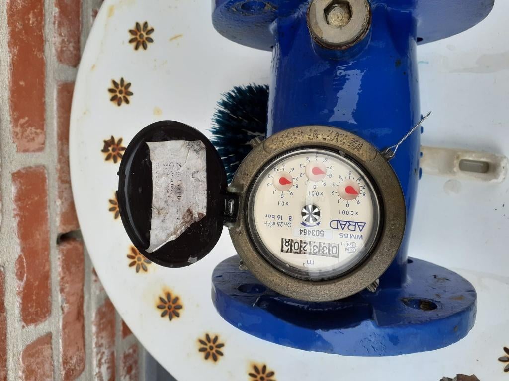 Watermeter Arat 2,5 duim, Ophalen