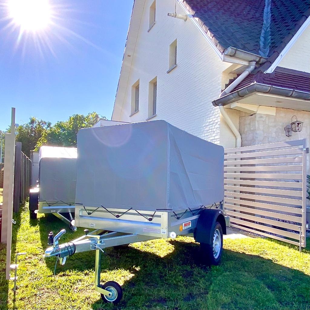 Aanhangwagen nieuw 750kg met zeil, Auto diversen, Aanhangers en Bagagewagens, Nieuw, Ophalen