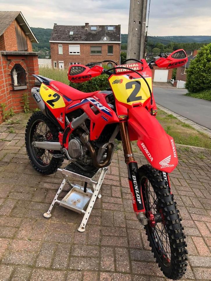 450 CRF 2021, Vélos & Vélomoteurs, Cyclomoteurs | Cyclomoteurs de cross, Comme neuf, Honda, Enlèvement