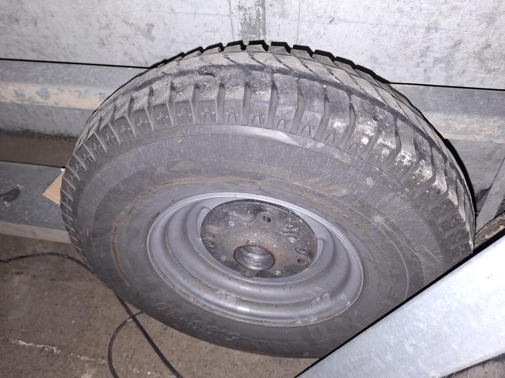 reservewiel, Ophalen, Zo goed als nieuw